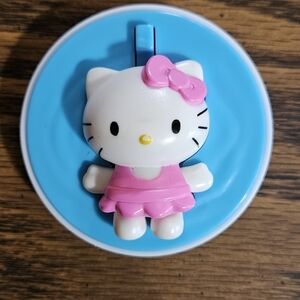 SANRIO HELLO KITTY 2017 McD's Happy Meal Toy #7 - TOP ONLY - 2.5" Round